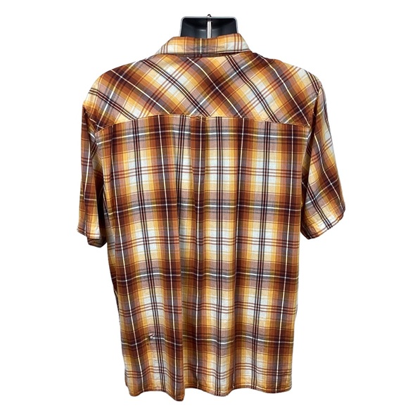 The North Face Distressed Fishing Shirt Plaid Western Cowboy - Picture 2 of 13